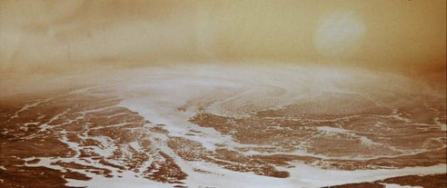 Protoplasmatisches Hirn-Meer oder doch bloß Wasser? Der Ozean als Projektionsfläche für Organisationsphantasien. Bild Ausschnitt aus dem Film Solaris von Andrei Tarkowski (1972)