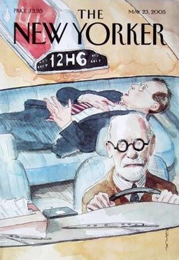 Wer sagt, wo es lang geht? Cover-Titel der Zeitschrift "The New Yorker" 2005.